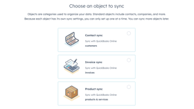 Sync Quickbooks and HubSpot information bidirectionally