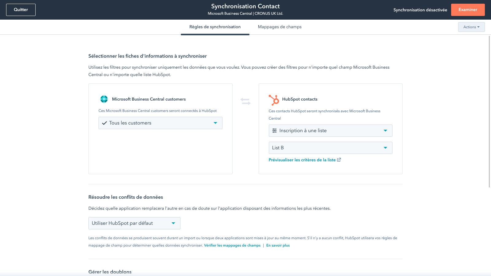 Sync runs in the background to keep your databases up-to-date