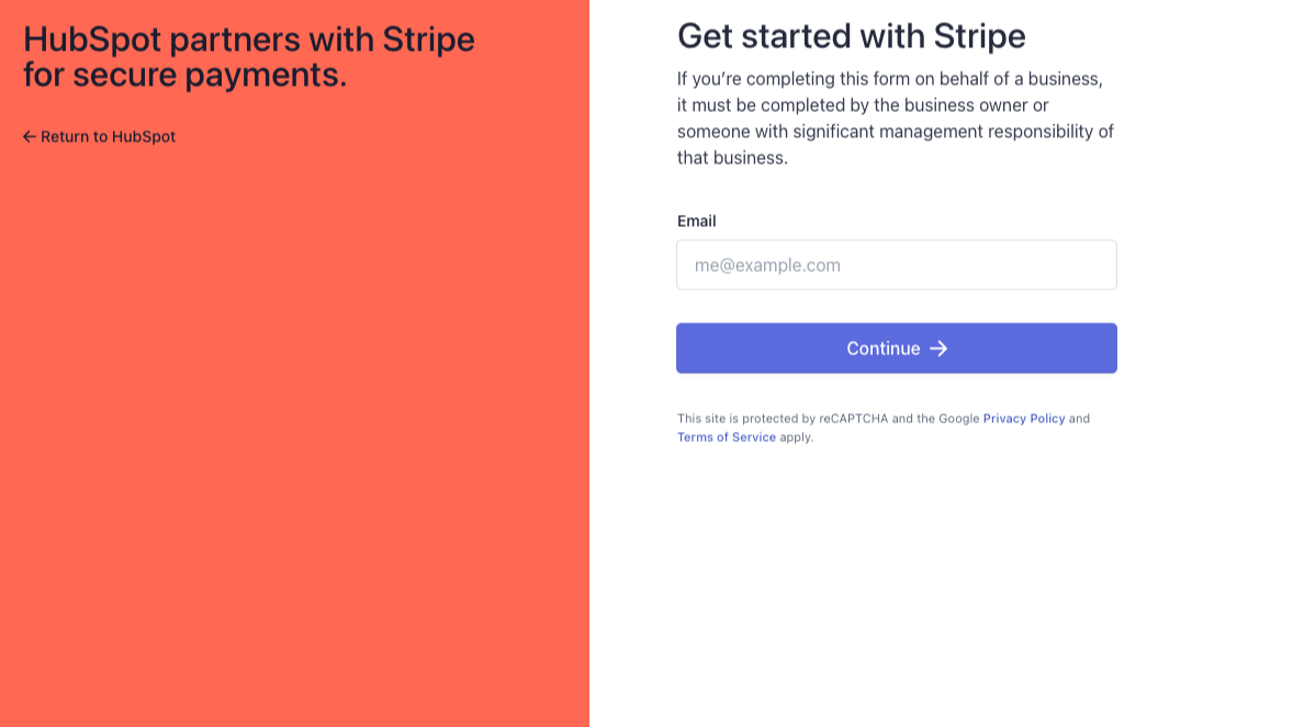 Maintain your Stripe log-in