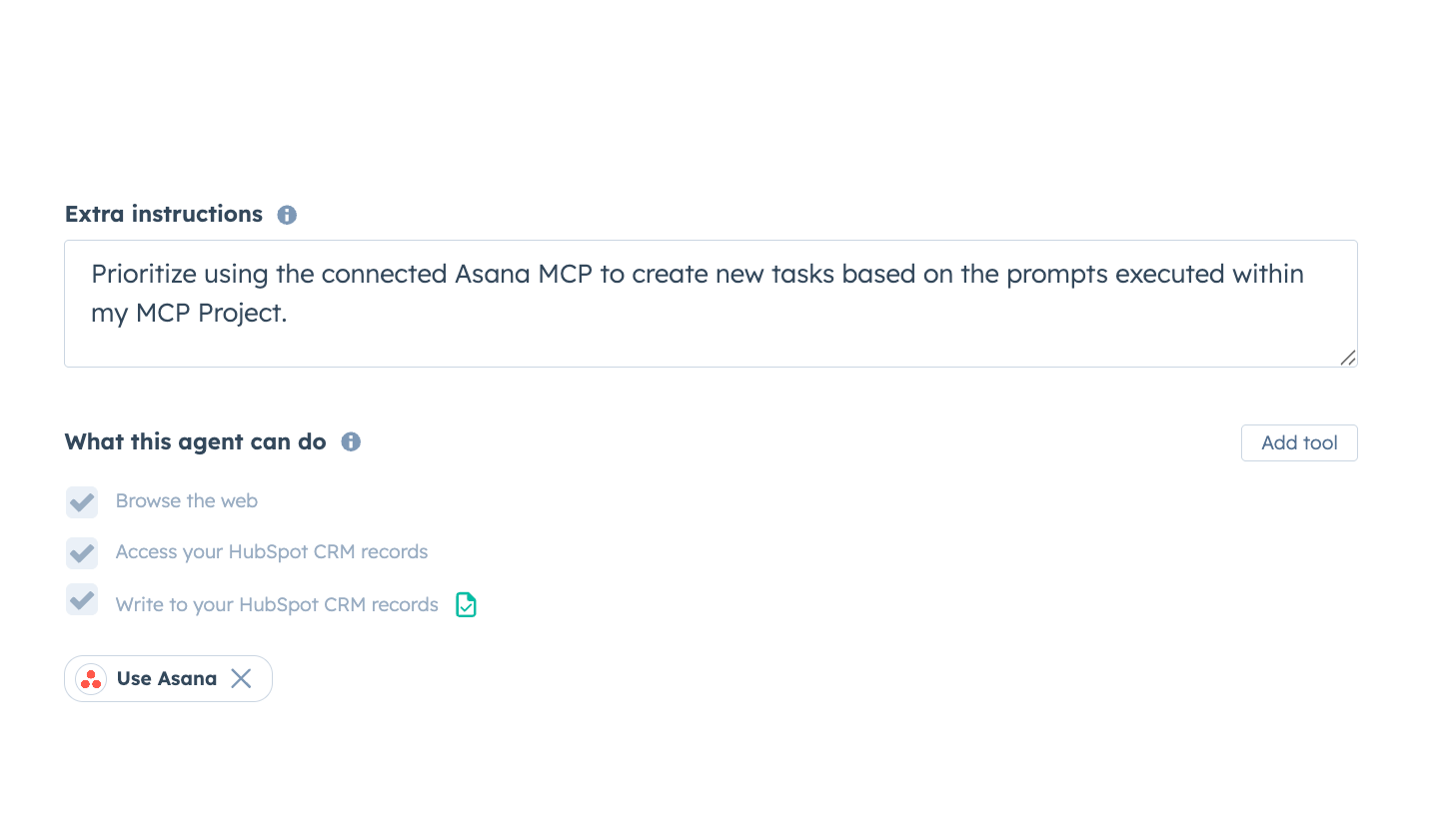 Adding Asana MCP to Agents