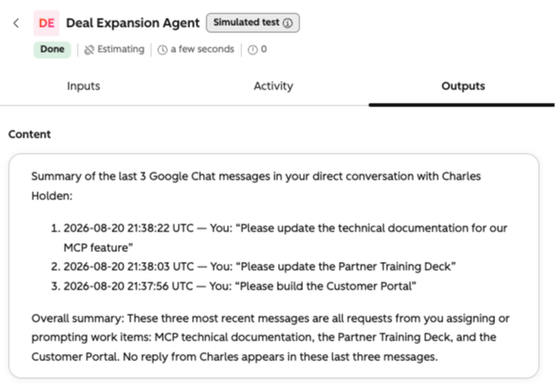 Retrieve Chat Messages from within Agents and Breeze