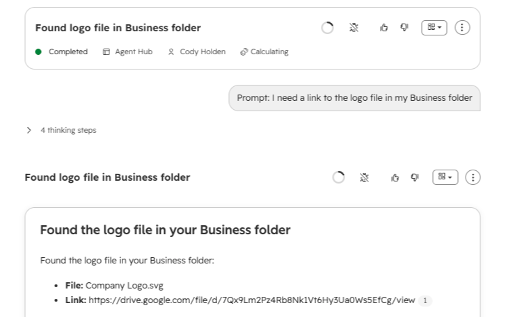 Retrieve Files via Agents