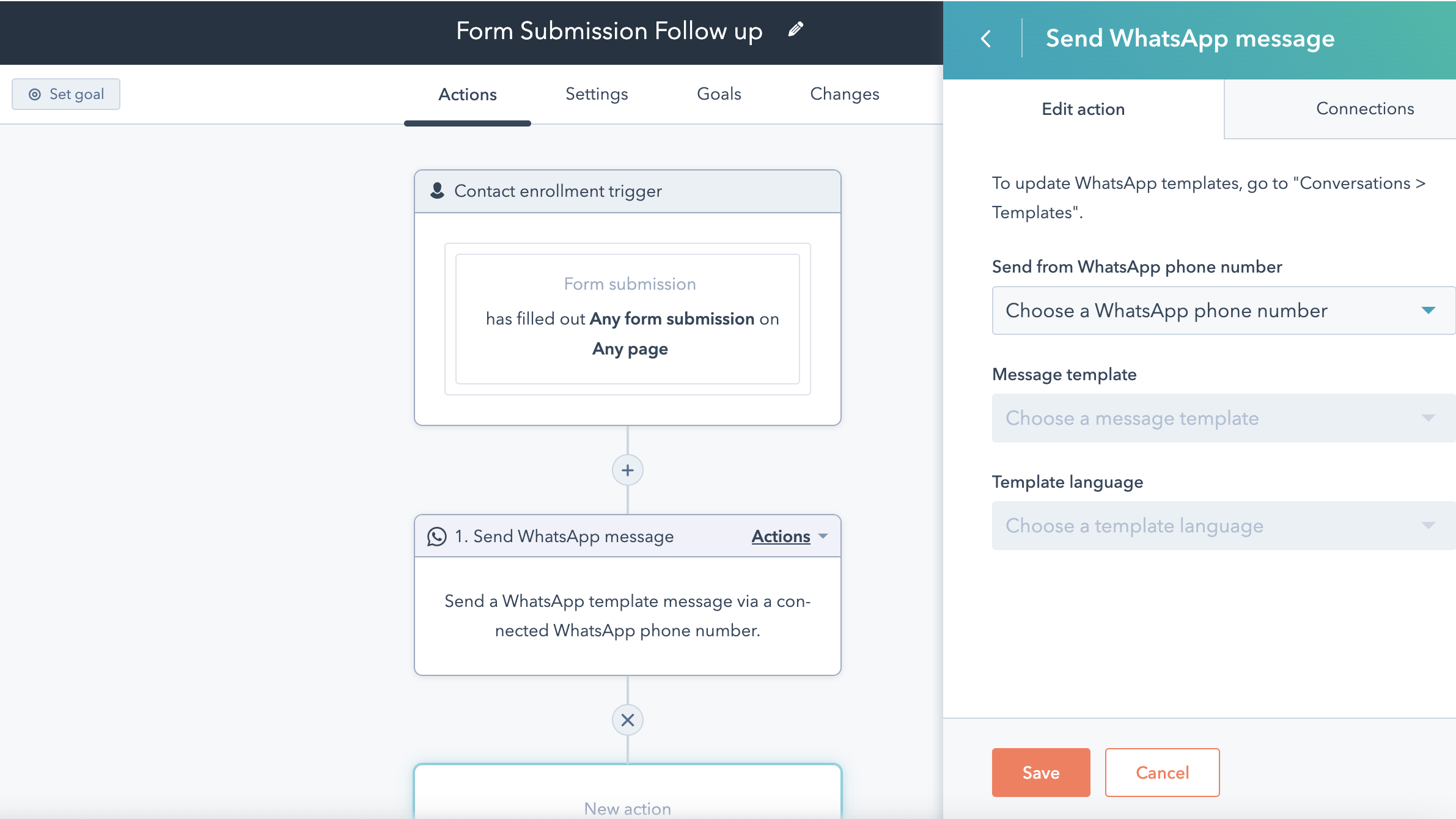 Automate and personalize messages via workflows