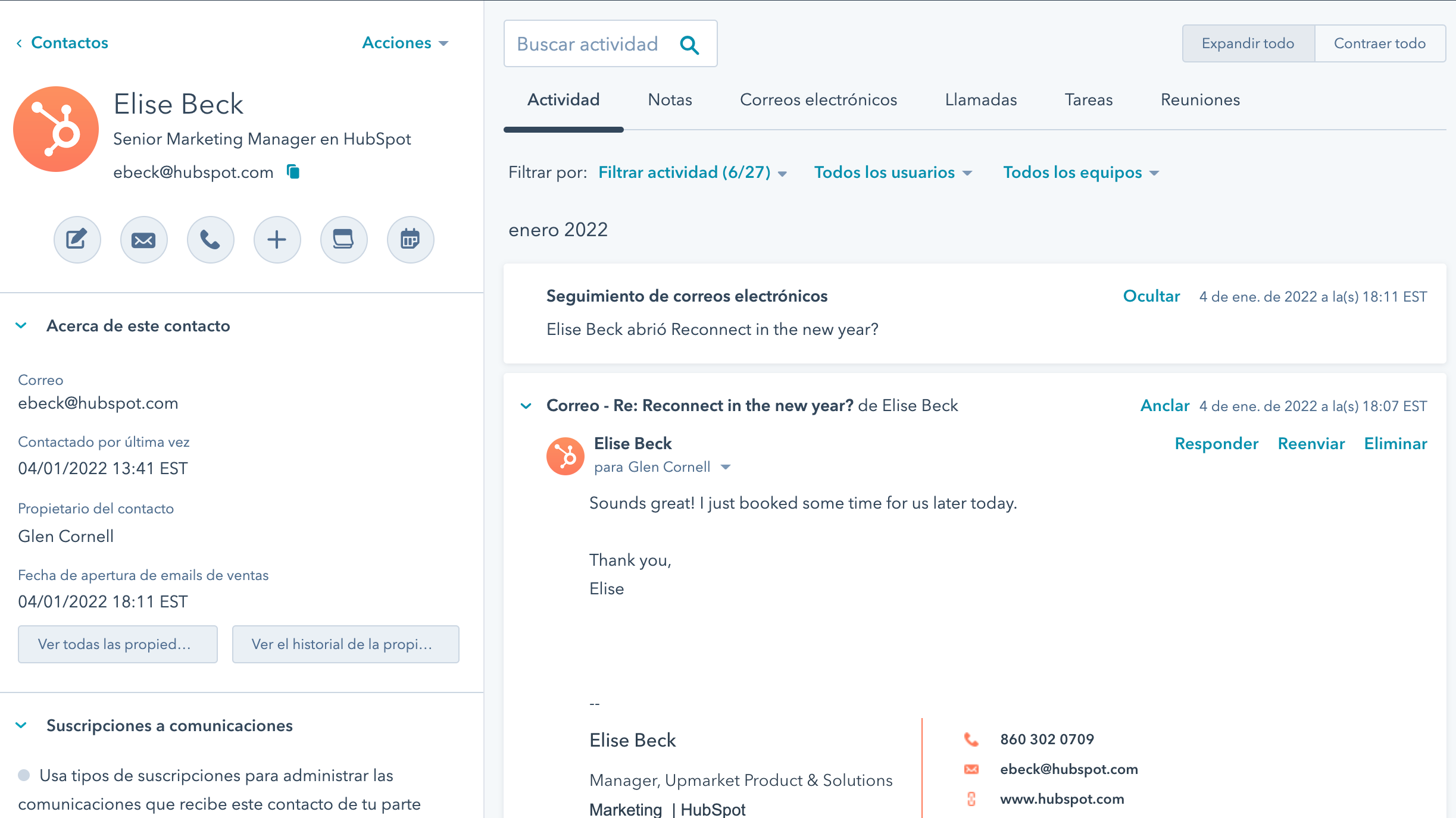 Hacer seguimiento de tus correos electrónicos