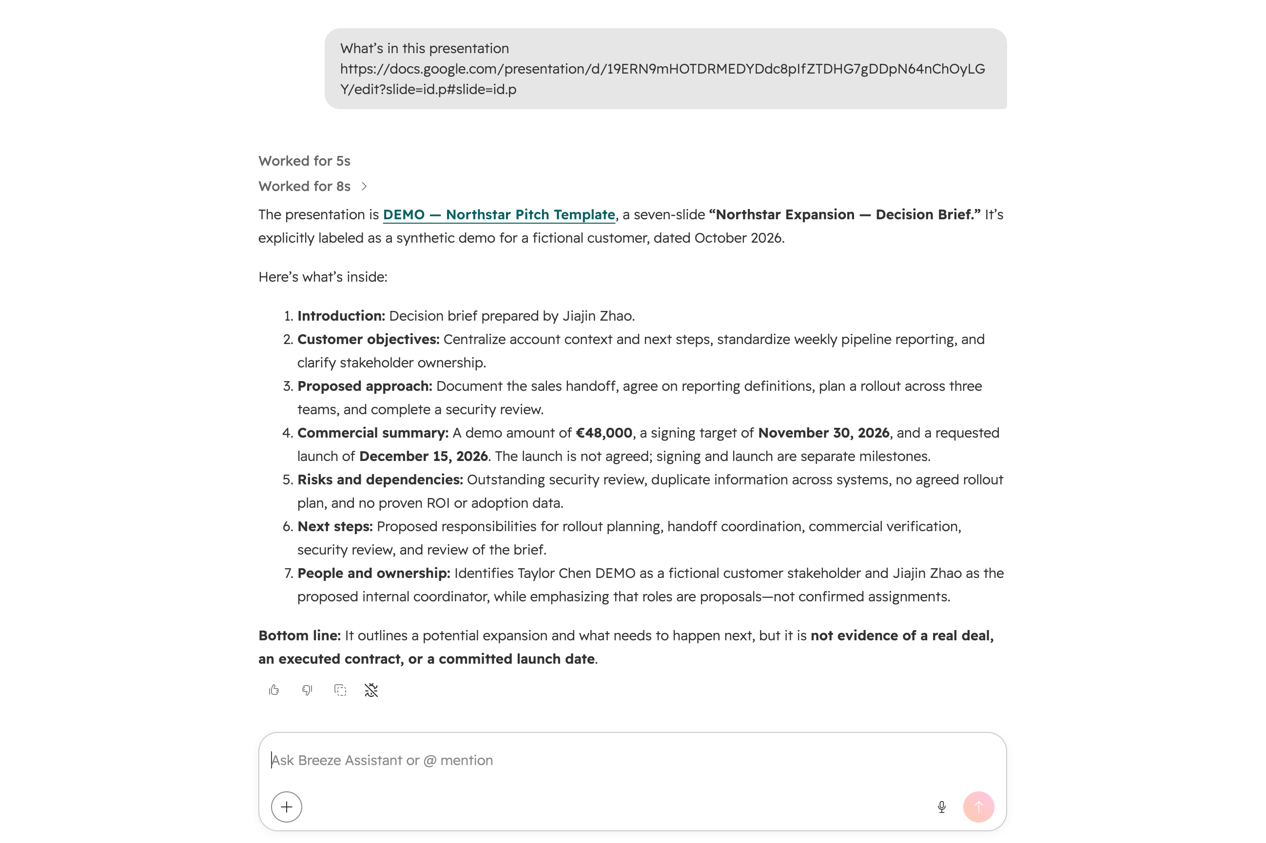 read slides